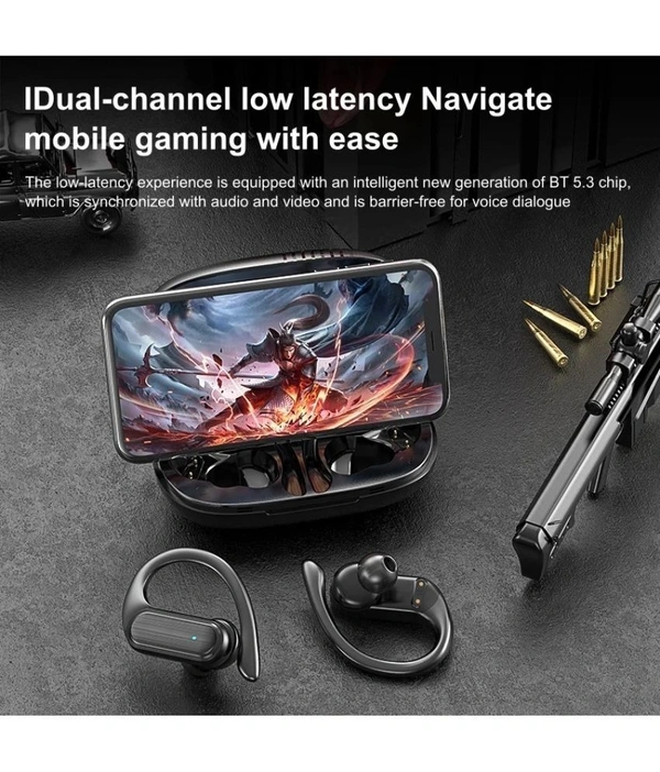 Life Like Earhook In Ear TWS Black