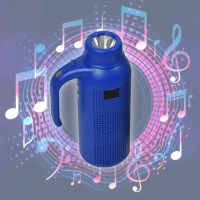 Smart Bluetooth Speaker With Torch Light Wireless Bluetooth Speaker & Night Flash Light Speaker ,Blootuth speaker (media