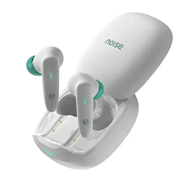 Noise Buds VS402 Bluetooth Headset (Neon White) - White