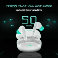 Noise Buds VS402 Bluetooth Headset (Neon White) - White