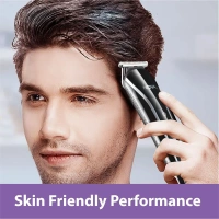 Nova Ng 1145/05 Trimmer 60 Min Runtime 9 Length Settings (Black, Silver)
