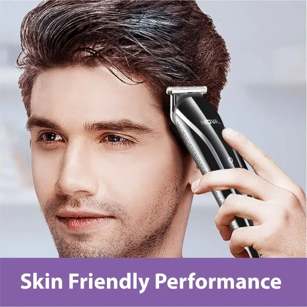 Nova Ng 1145/05 Trimmer 60 Min Runtime 9 Length Settings (Black, Silver)