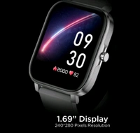 Epic DisplayFire-Boltt Epic comes with a 43mm (1.69'') HD
