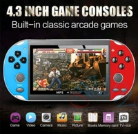 Mabron Unleash Fun Anywhere: X7 Plus Retro Handheld Console Game, 20,000+ Games, 4.3-Inch Screen Your Ultimate Portable Gang Companion