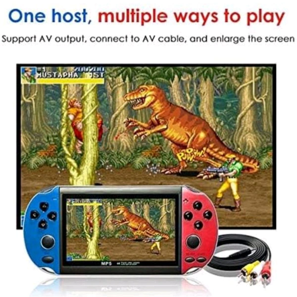 Mabron Unleash Fun Anywhere: X7 Plus Retro Handheld Console Game, 20,000+ Games, 4.3-Inch Screen Your Ultimate Portable Gang Companion
