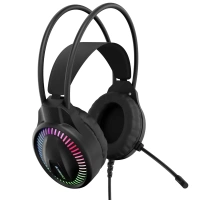 Zebronics Blitz C Dolby Atmos Gaming Headphone 50Mm Drivers Rgb Lights Flexible Mic Type-C