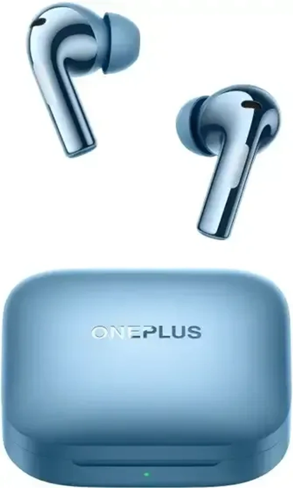 OnePlus Buds 3 TWS, in Ear Earbuds with Sliding Volume Control and 49dB ANC Bluetooth (Splendid Blue, True Wireless)