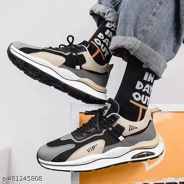 Top Selling Stylish Shoes on Cheap and best Price for Boys and Men Black Multicolor Stylish Casual Sneakers Shoes, Sports Shoes, Walking Shoes, Running Shoes,Boot Shoes canvas shoes, partywear shoes, gym shoes - IND-9