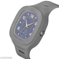 Watches Square Multi DIAL Analog Silicon PU Strap ADDI Stylish Designer Analog Watch - for Boys Pack of 1