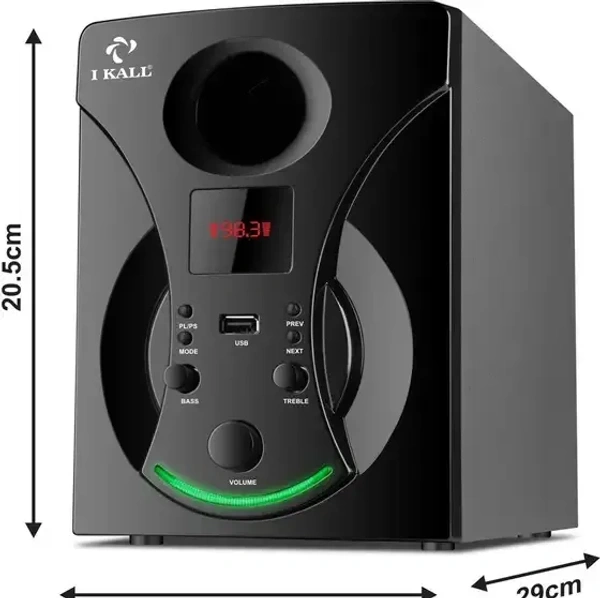 I Kall IK22 Real 40 W Bluetooth Home Theatre (Black, 2.1 Channel) - 40W