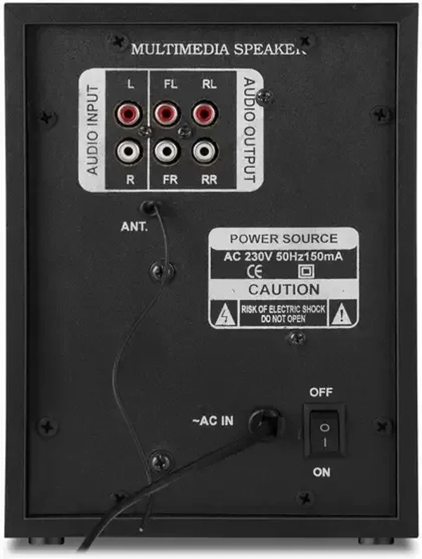 I Kall IK22 Real 40 W Bluetooth Home Theatre (Black, 2.1 Channel) - 40W