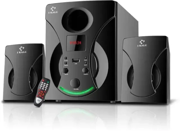 I Kall IK22 Real 40 W Bluetooth Home Theatre (Black, 2.1 Channel) - 40W