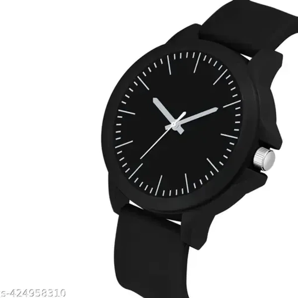 BEST QUALITY SOLID DESIGNER FANCY THORNS FIT ROUND DAIL GORGEOUS SILICON BELT ANALOG WATCH FOR MEN FOR BOYS. TRENDY LATEST FASHIONABLE SOLID DESIGNER SHINY ROUND CASE DIAL LUXURIOUS SILICON BELT ANALOG WATCH FOR MEN & BOYS.