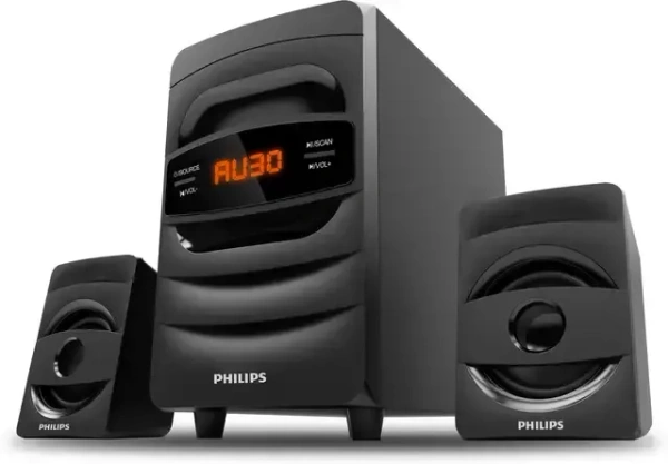 PHILIPS MMS2625B/94 60 W Bluetooth Home Theatre (Black, 2.1 Channel) - 60W
