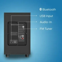 PHILIPS MMS2625B/94 60 W Bluetooth Home Theatre (Black, 2.1 Channel) - 60W