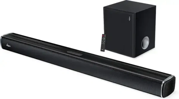 FINGERS Octane-100 100 W Bluetooth Soundbar (Rick Black, 2.1 Channel)