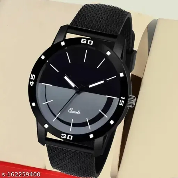 Bolun Black Smiley Multicolor Dial Quartz Sports Watch for Boys