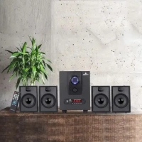 ZEBRONICS Zeb- BT2717RUCF 55 W Bluetooth Home Audio Speaker (Black, 4.1 Channel) - 55W