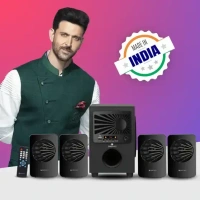 ZEBRONICS Zeb-Sunshine 60 W Bluetooth Home Theatre (Black, 4.1 Channel) - 60W