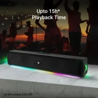 ZEBRONICS Zeb-Vitabar 150 (PSPK 45) 20 W Bluetooth Soundbar (Black, Stereo Channel) - 20W