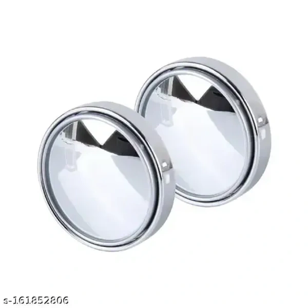2 Pack Of 360 DEGREE BLIND SPOT ROUND WIDE ANGLE ADJUSTABLE CONVEX REAR VIEW MIRROR Side & Blind Spot Mirrors
