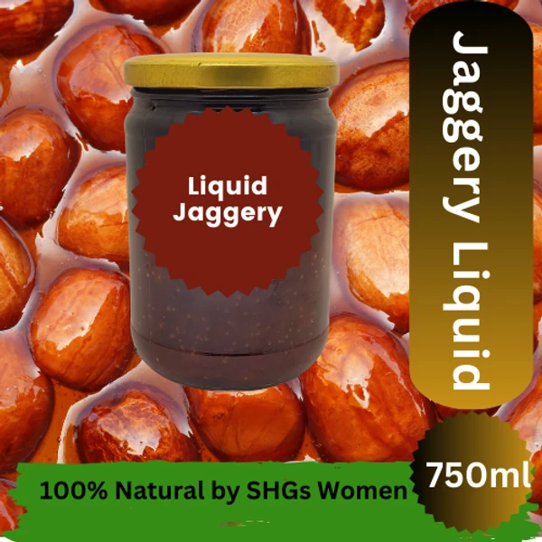 Natural Liquid Jaggery (Rab) – Natural, No Sugar Mixed, 750ml - 750ml