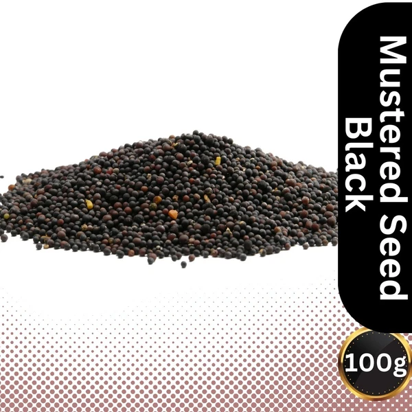 Mustard Seed- Black/ Kali Sarso Desi - 100g