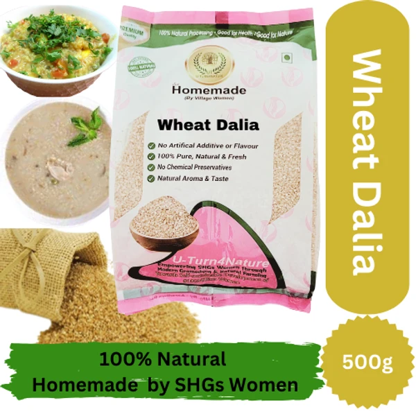 Wheat Dalia (Broken Wheat) HomeMade, 500g