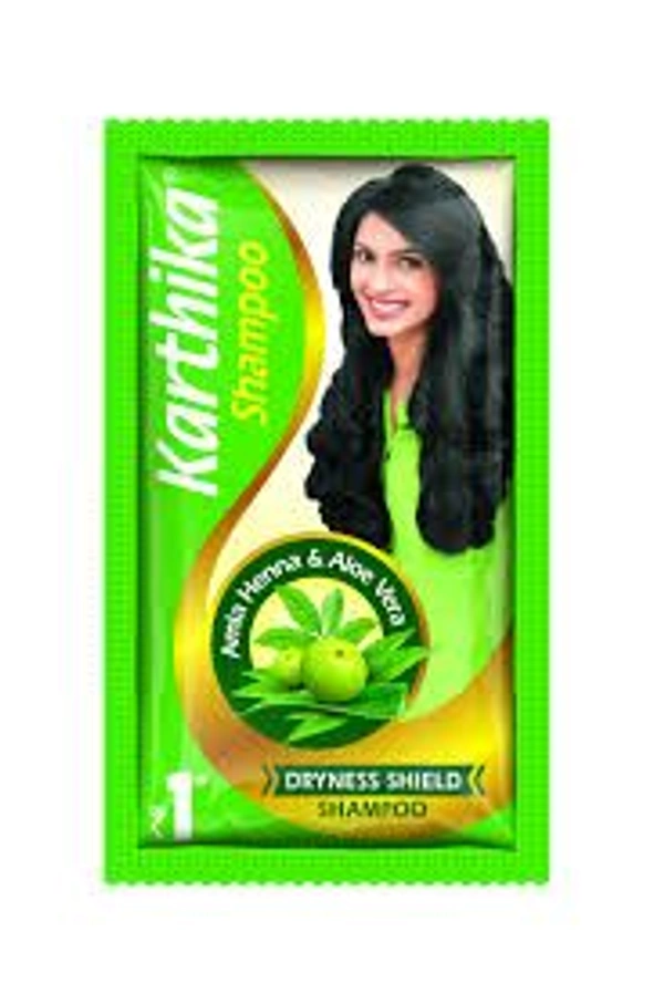 கார்த்திகா Shampoo Green - 1