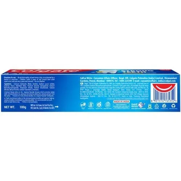 Colgate Strong Teeth Anticavity Toothpaste - 100g