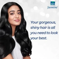 Parachute Advansed Jasmine Coconut Hair Oil With Vitamin E - Non-Sticky, For Healthy Shiny Hair - 190ml