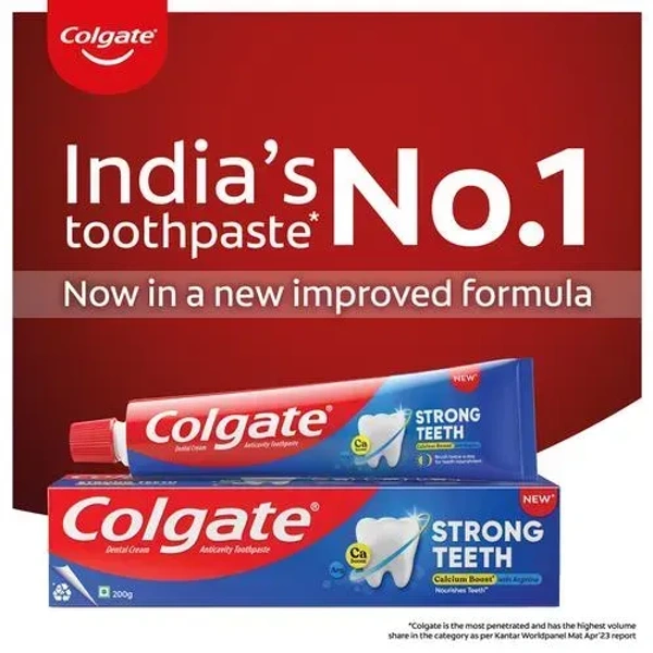 Colgate Strong Teeth Anticavity Toothpaste - 200g