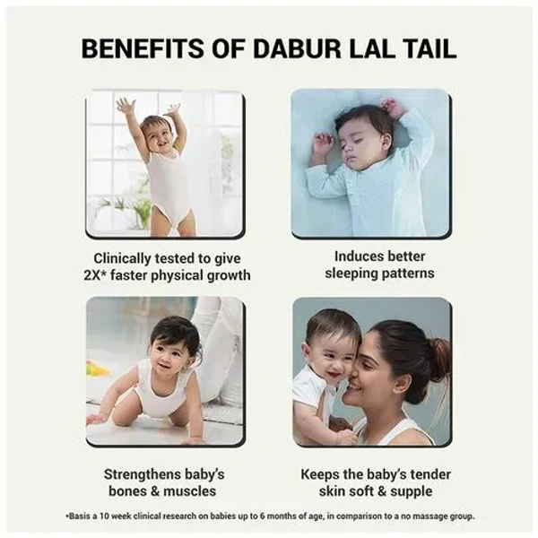 Dabur Ayurvedic Medicine Lal Tail - 200ml