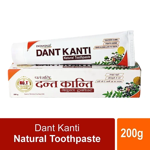 Patanjali Dant Kanti Natural Toothpaste- 200g