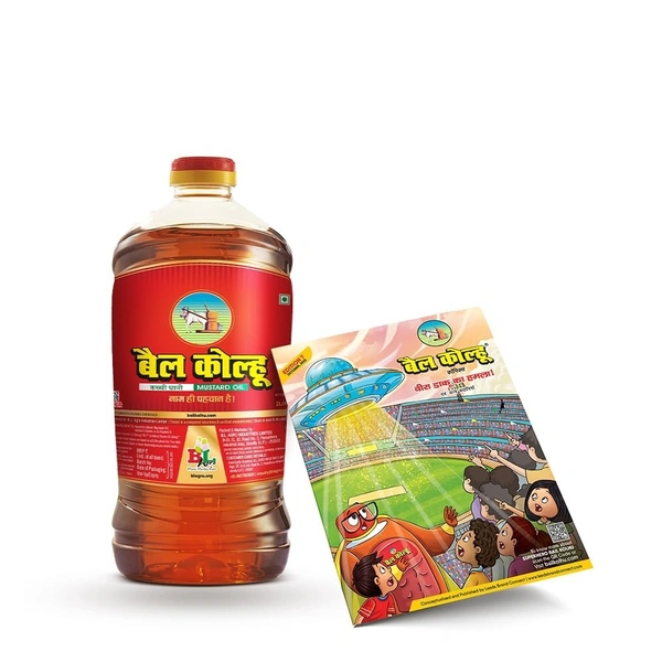 Bail Kolhu Mustard Oil - 2Litre