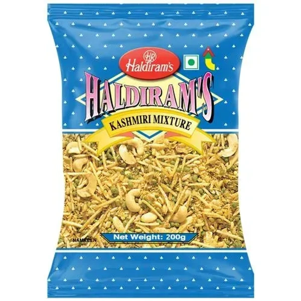 Haldiram's Kashmiri Mixture  Namkeen - 200g Pouch 