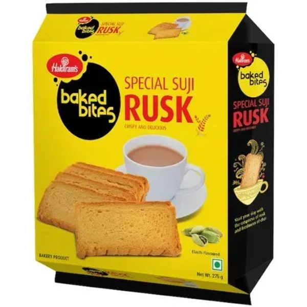 Haldiram's Suji Rusk - Del, 275g Pouch 