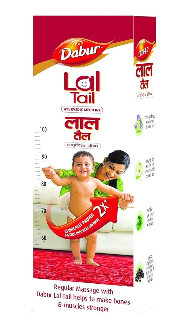Dabur Lal Tail, 50 ml Bottle