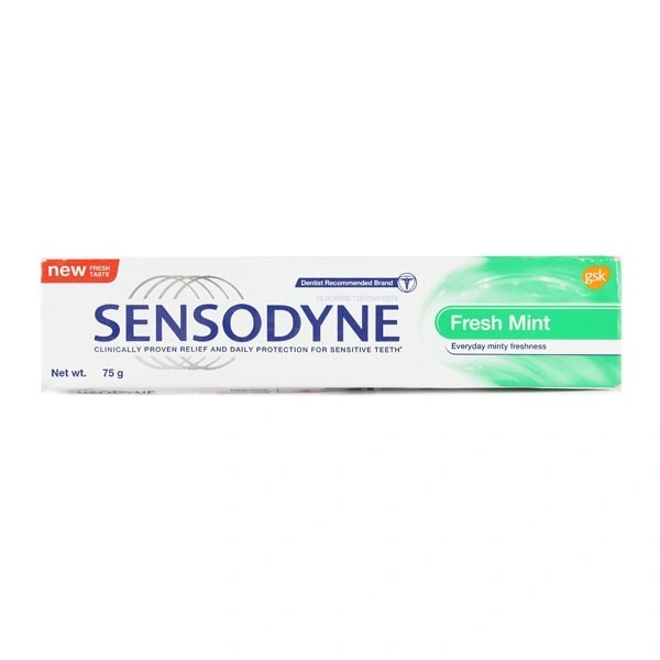 Sensodyne Toothpaste - Fresh Mint, Sensitive For Daily Sensitivity Protection - 75 g