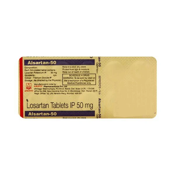 Alsartan 50 Tablet
