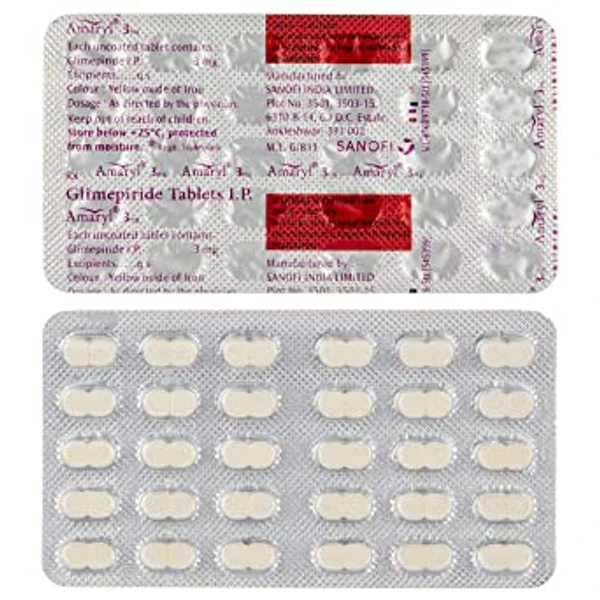 Amaryl 3mg Tablet