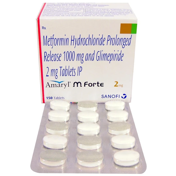 Amaryl M Forte 2mg Tablet