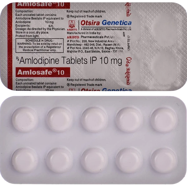 Amlosafe 10 Tablet