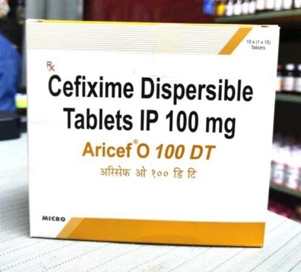 Aricef 100mg Tablet DT