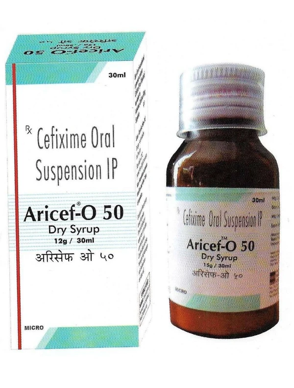 Aricef O 50mg/5ml Dry Syrup