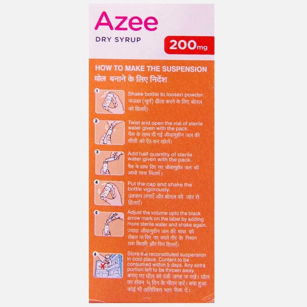 Azee 200mg Dry Syrup