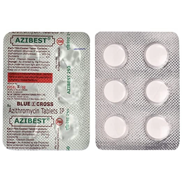 Azibest 250mg Tablet