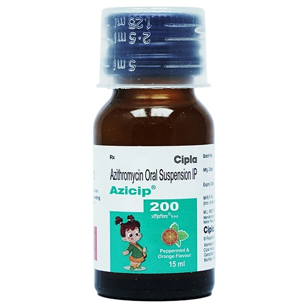 Azicip 200mg Oral Suspension