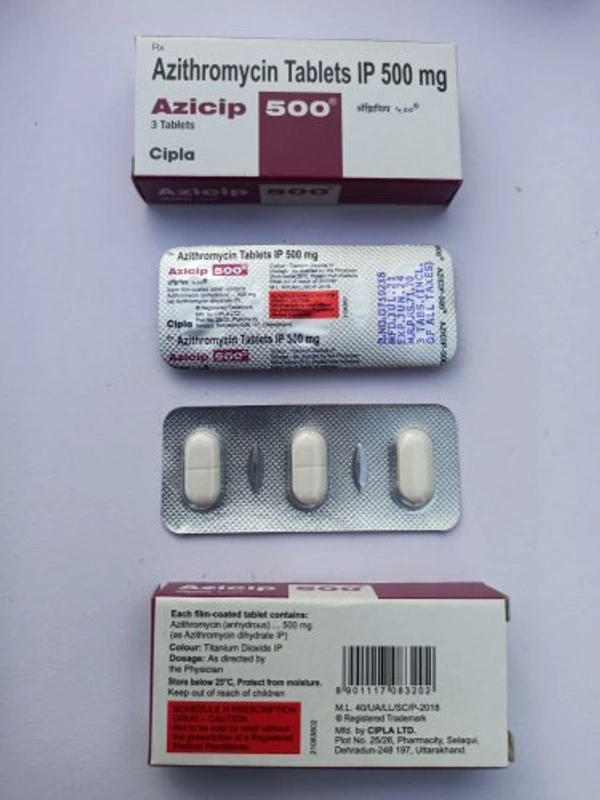 Azicip 500 Tablet