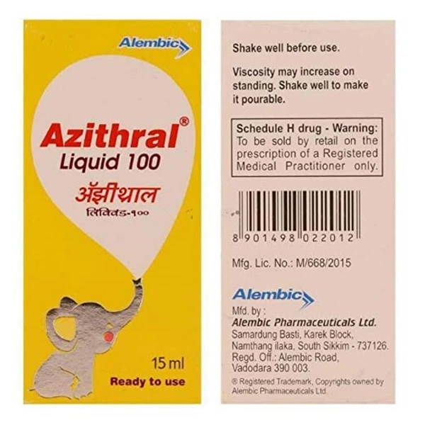 Azithral 100 Liquid